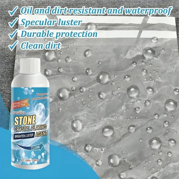 Crystal Stone & Marble Cleaner – Shine Restorer