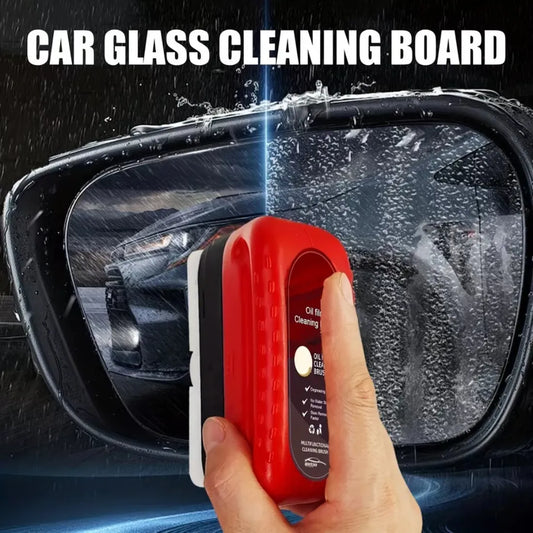 Car Glass Oil Film Cleaner – Anti-Fog Windshield Cleaner for Clear Visibility