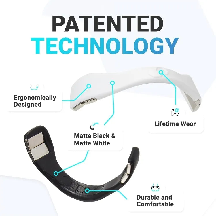 Magnetic Nasal Strips | Anti-Snoring Nose Clip | Skin-Safe Nasal Dilators | Boost Oxygen Intake