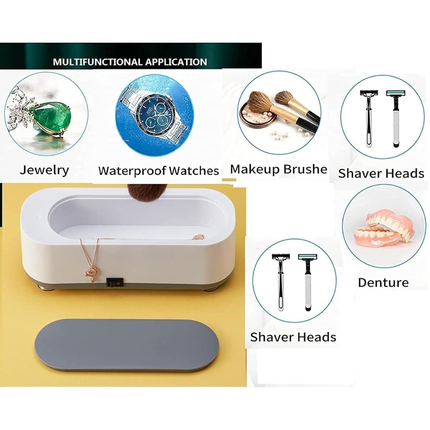 Ultrasonic Jewelry Cleaner – Sparkling Clean Jewelry in Minutes with Advanced Sonic Technology