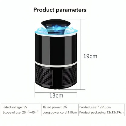 Electronic LED Mosquito Trap | USB-Powered Mosquito Killer Lamp for Home