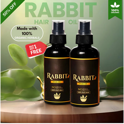 Rabbit Hair Oil Buy 1 Get 1 Free Today!