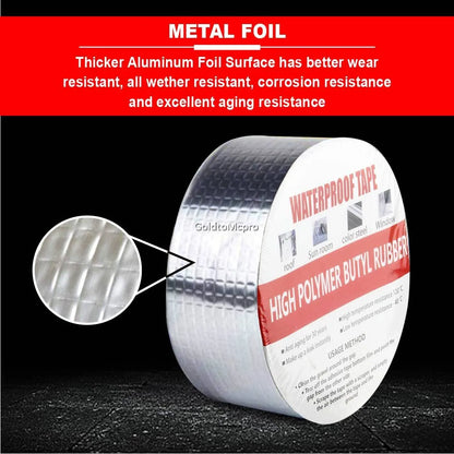 Aluminium Foil Waterproof Sealan Foil Tape