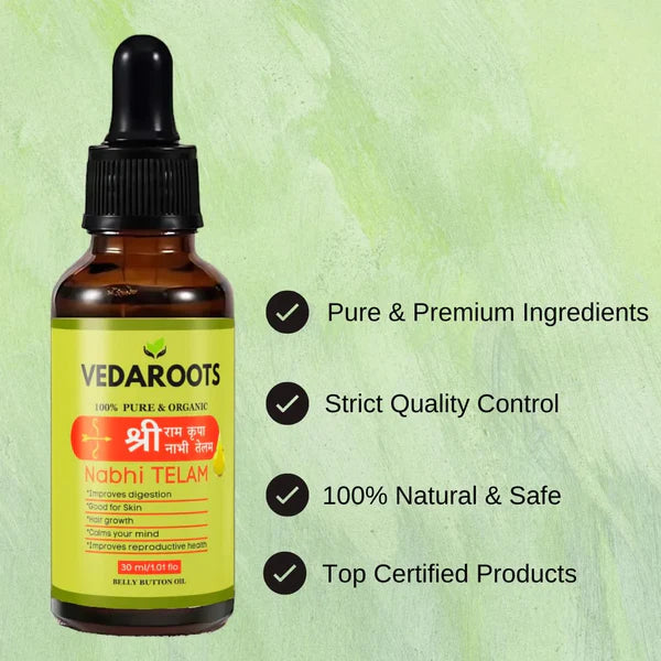 Ayurvedic Ramban Multi Benefit Nabhi Oil Click2kart