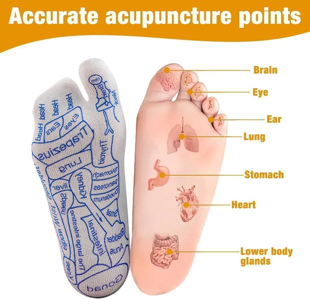 Modern Acupressure Reflexology Socks – Revitalize Your Feet & Body Naturally