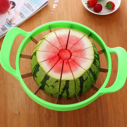 Stainless Steel Fruit & Watermelon Slicer Cutter – Easy, Mess-Free Precision Cutting