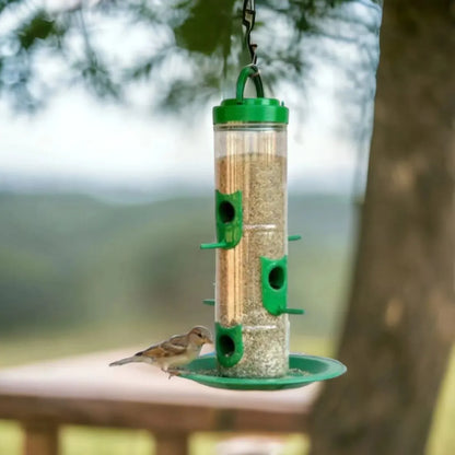 Durable Hanging Bird Feeder for Outdoor Use – Attracts Wild Birds