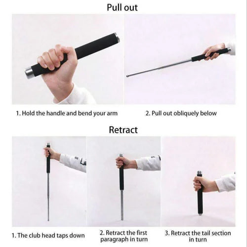 Self Defence Folding Stick – Click2Kart