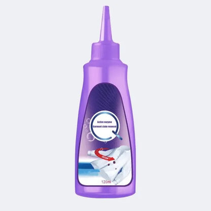Active Enzyme Laundry Stain Remover – No-Water Fabric Cleaner for Tough Stains on Clothes