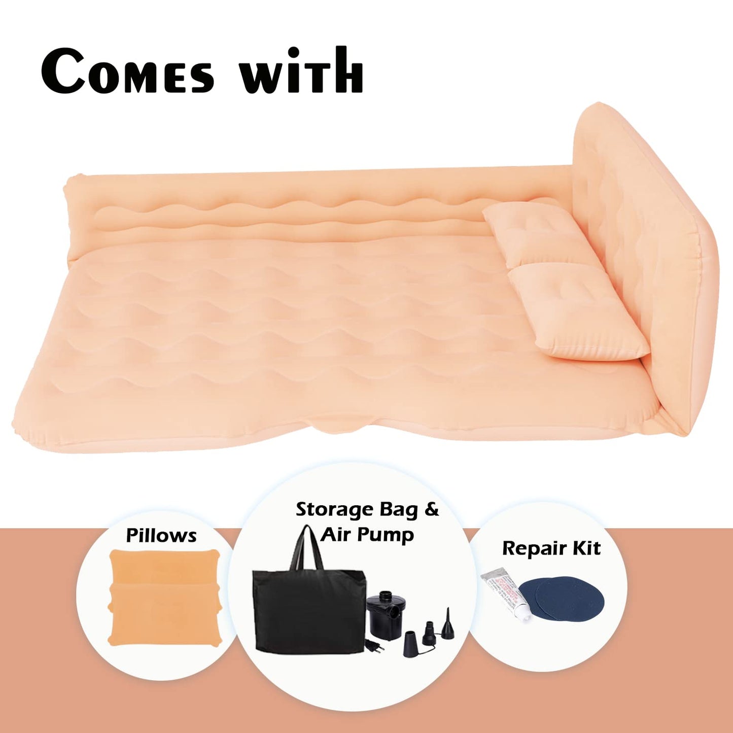 Multifunctional Inflatable Car Bed Mattress