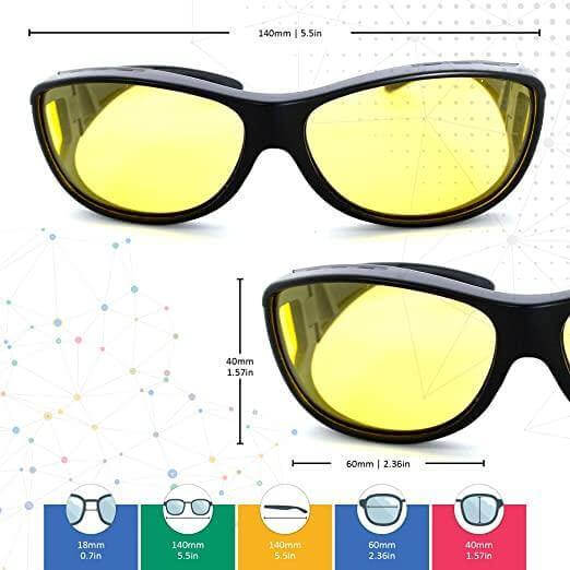 ProVision Anti Reflective Glasses( Day & Night Vision)