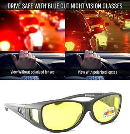 ProVision Anti Reflective Glasses( Day & Night Vision)