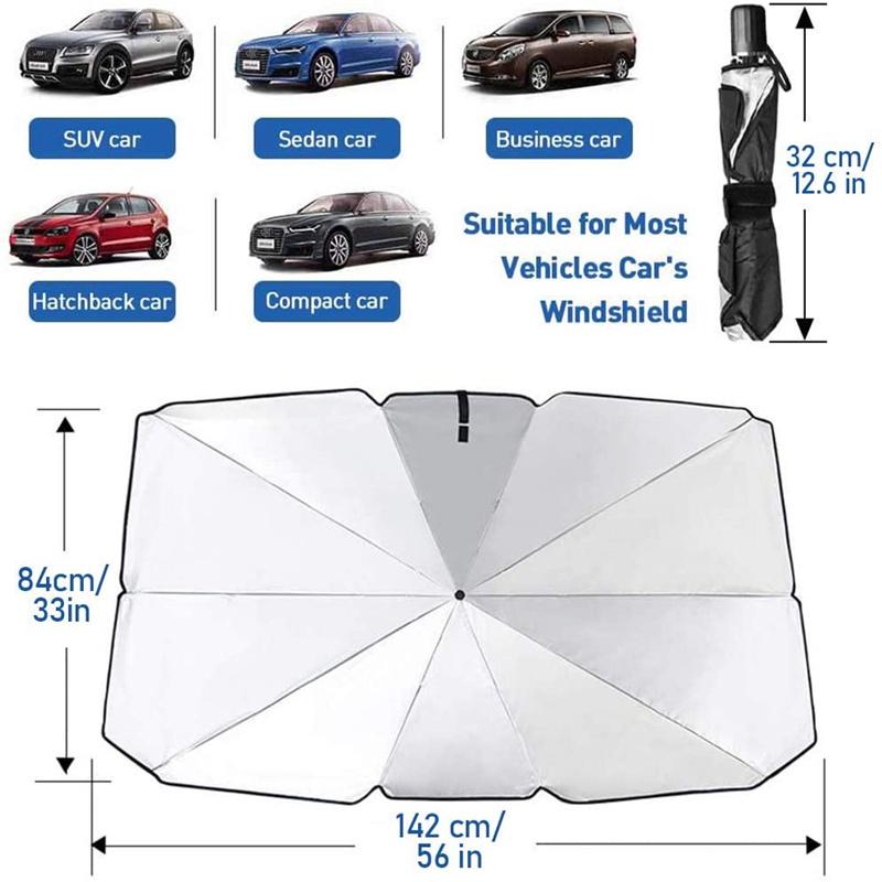 Maxpart Car Front Windshield Umbrella Sunshade India